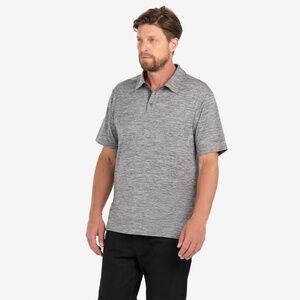 Men’s Ski-Doo Tech‎ Polo 👕 (Gray) - Large